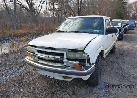 2002 Chevrolet S-10 Ls z USA, uszkodzony, nr VIN 1GCDT13W02K238811